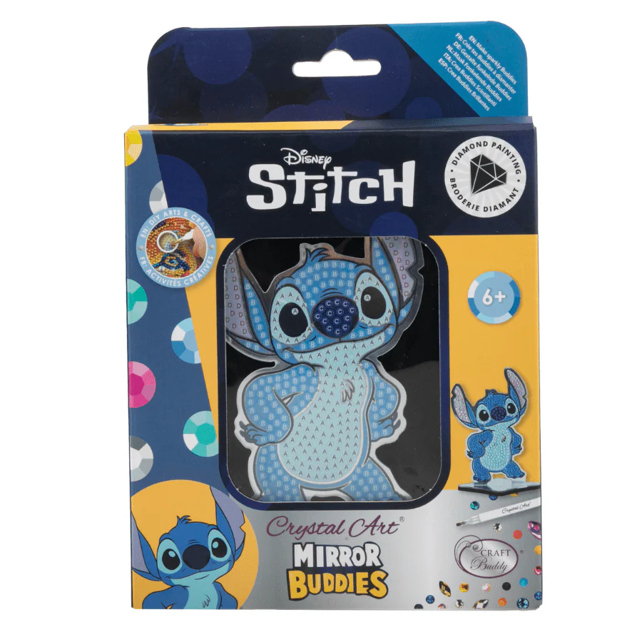 Stitch Crystal Art Mirror Buddies Kit Disney - Image 7