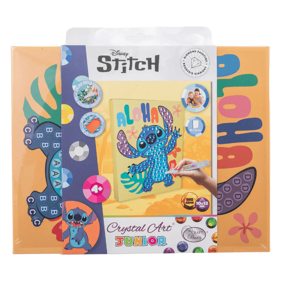 Stitch Disney Crystal Art Junior Kit - Image 3