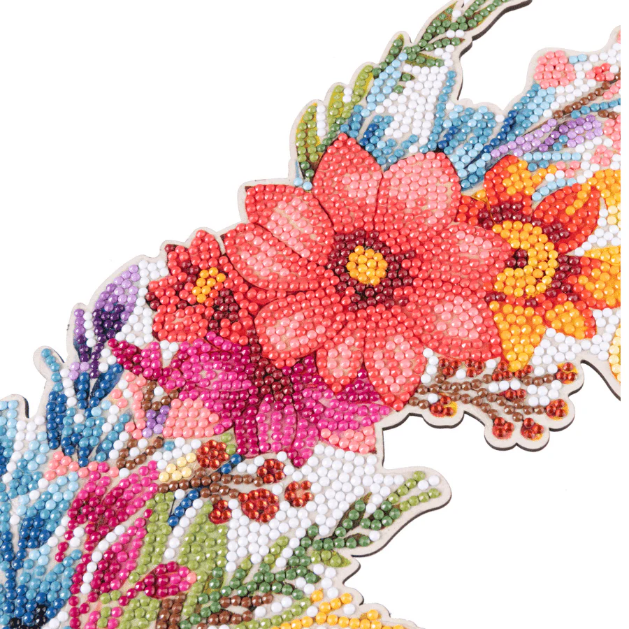 Summer Crystal Art Wreath Kit - Image 2