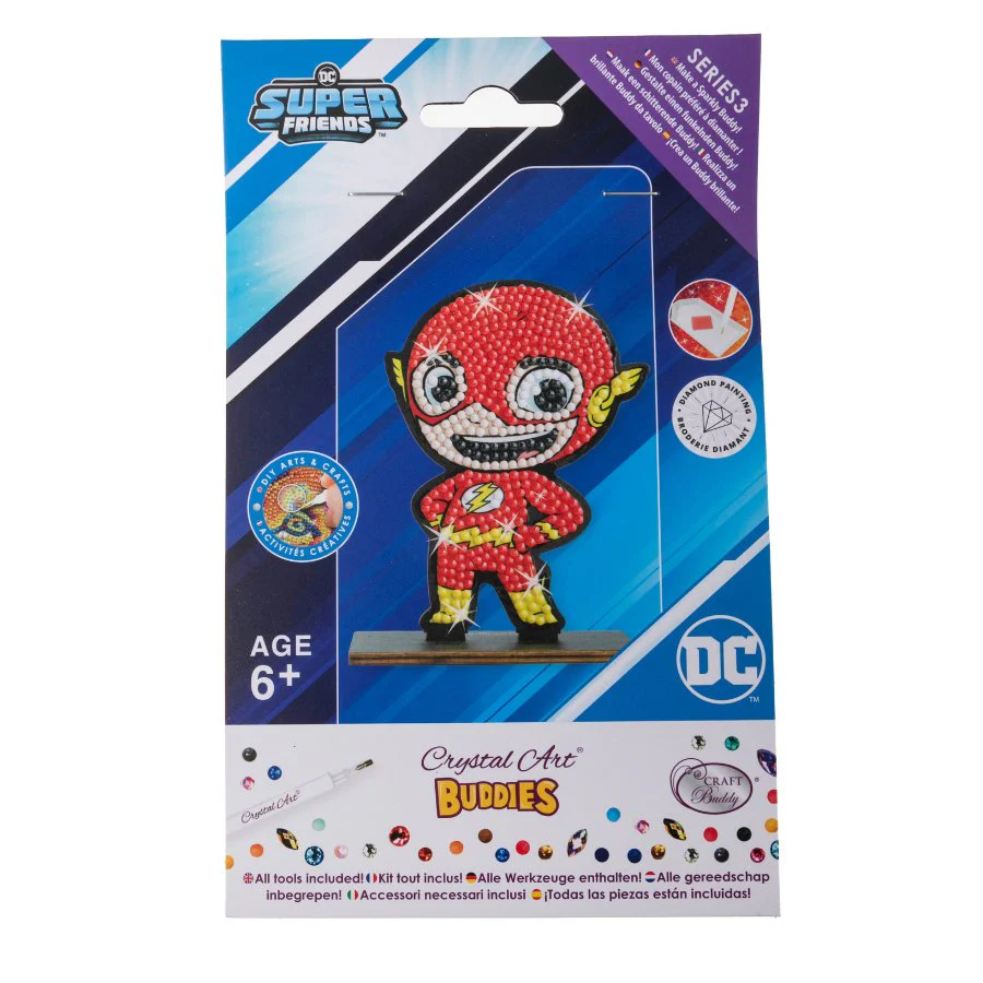 "The Flash" Crystal Art Buddies DC Series 3 - Image 6
