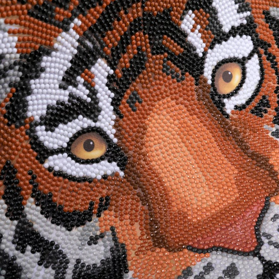 Tiger Crystal Art Scroll Kit 40x50cm - Image 4