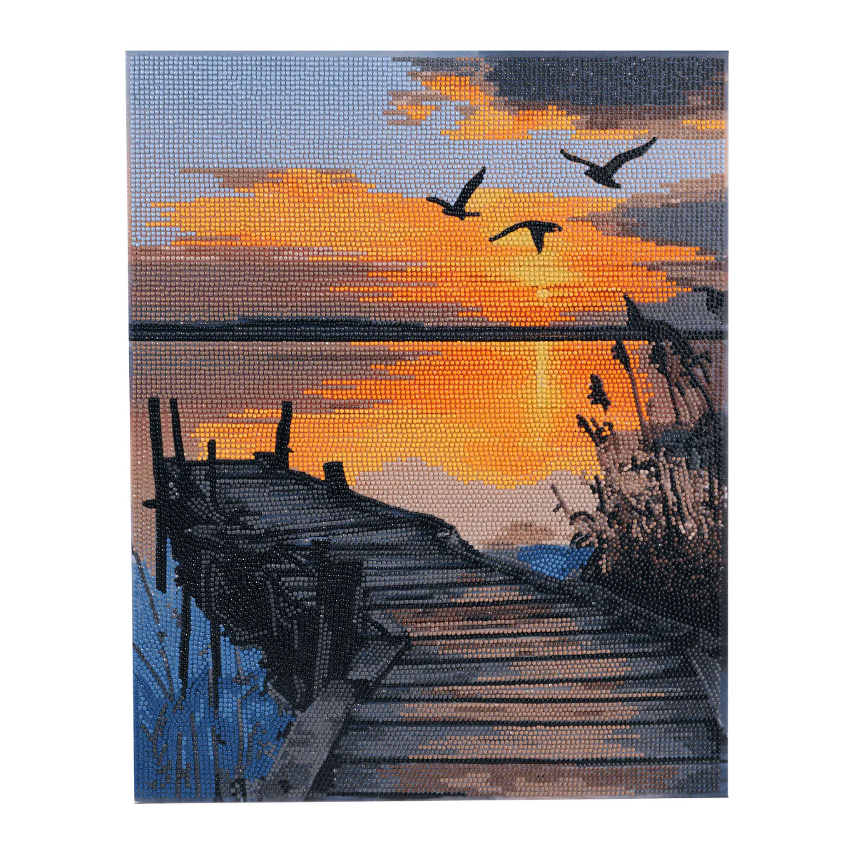 Whispers of Dusk Crystal Art Canvas Kit 40x50cm - Image 5