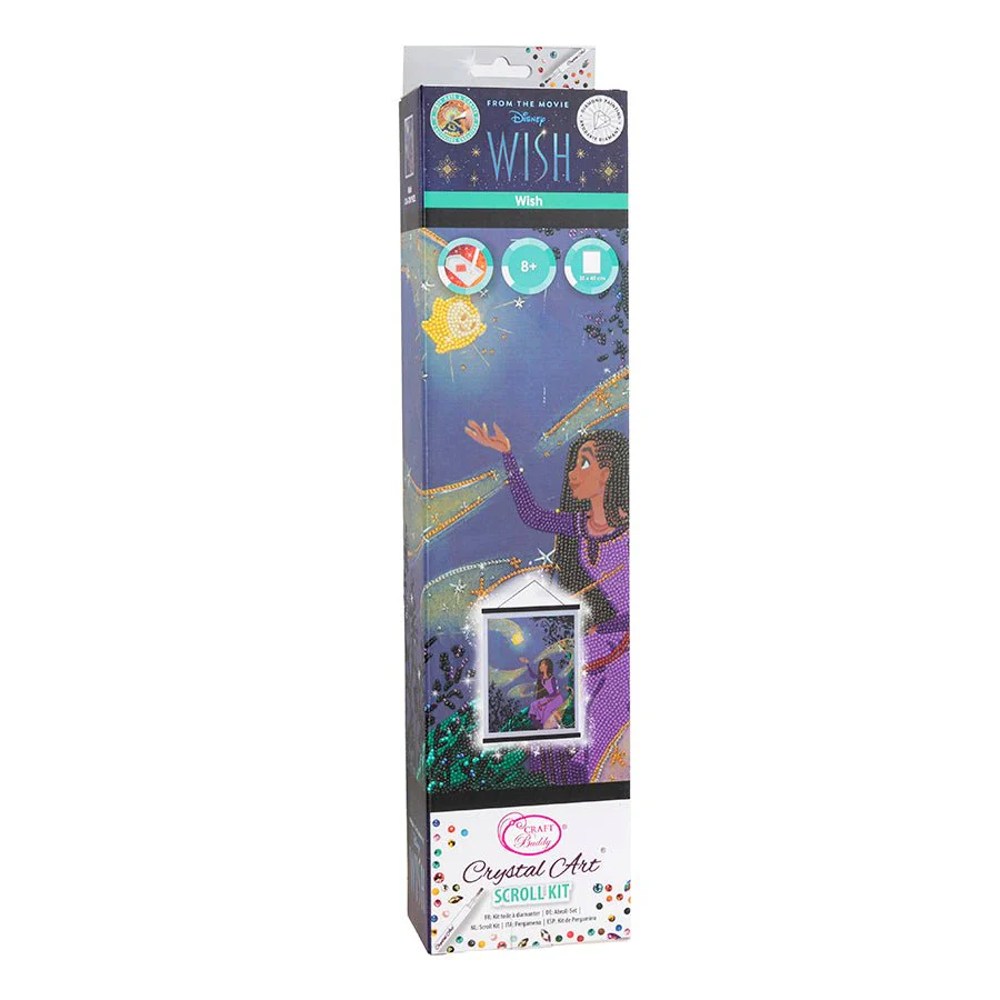 Wish Crystal Art Scroll Kit 40x50cm - Image 7