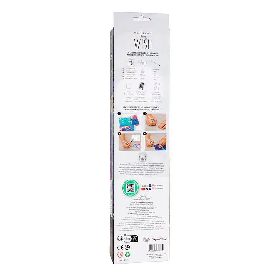 Wish Crystal Art Scroll Kit 40x50cm - Image 8