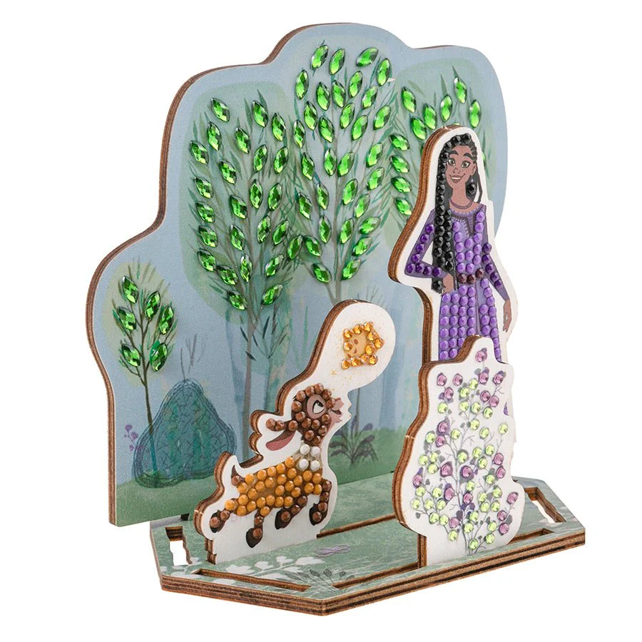 "Wish" Crystal Art Sparkle Scene - Image 4
