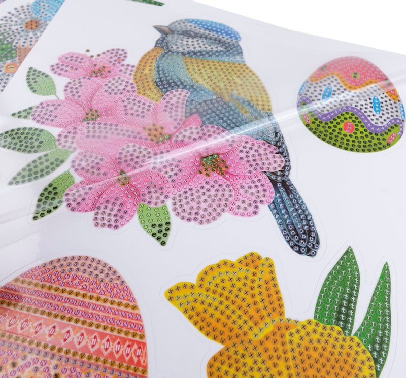 Crystal Art Wall Sticker Sheets Bumper Kit Set of 5 - Easter - Image 3