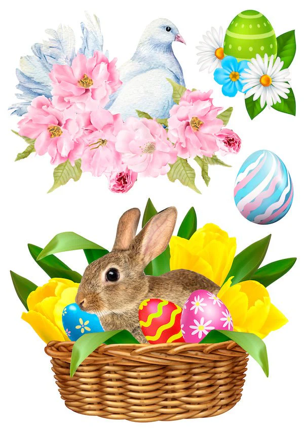 Crystal Art Wall Sticker Sheets Bumper Kit Set of 5 - Easter - Image 9