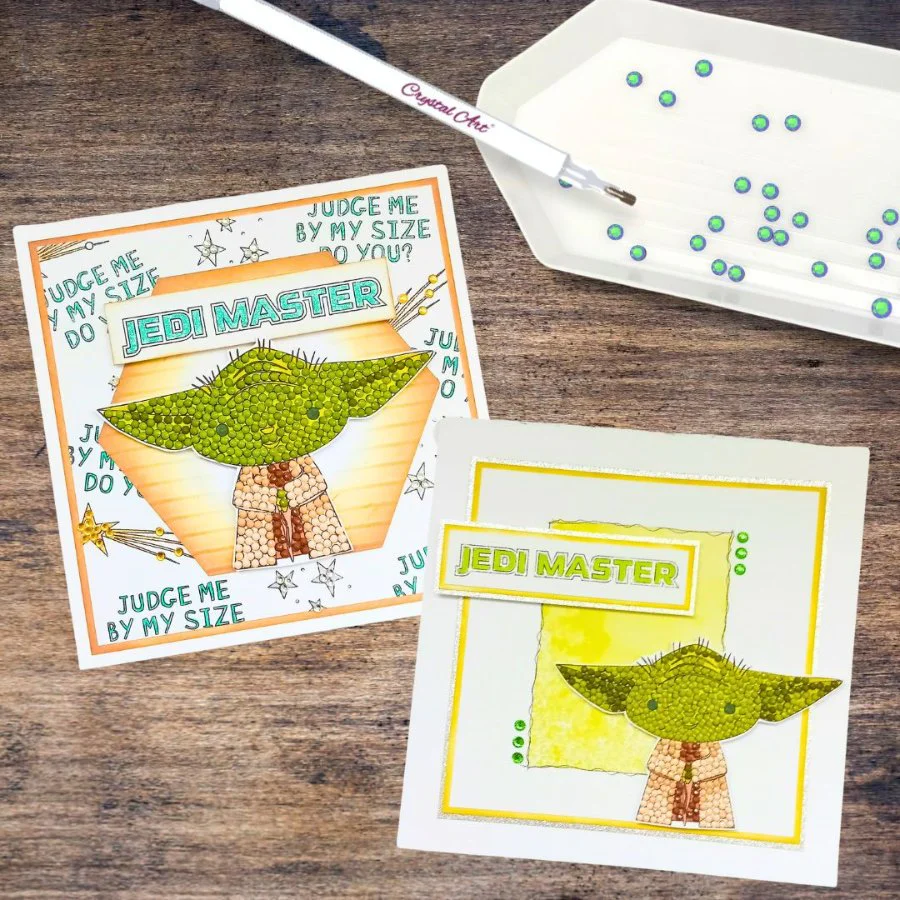 "Yoda" Crystal Art A6 Stamp Set - Image 3