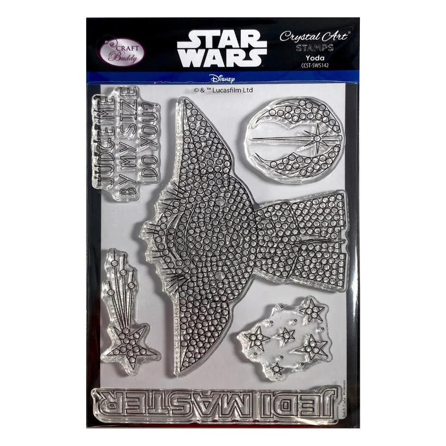 "Yoda" Crystal Art A6 Stamp Set - Image 5