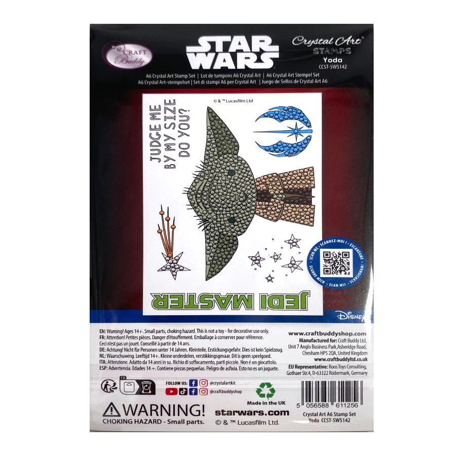 "Yoda" Crystal Art A6 Stamp Set - Image 7